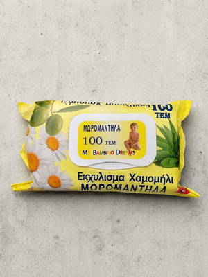 My Bambino Dreams baby wipes chamomile 100 pcs