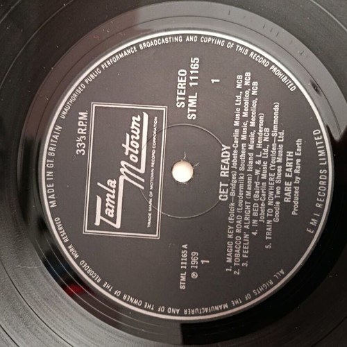 Get Ready Rare Earth vinyl LP album used, rock funk soul