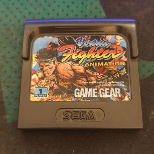 Virtua Fighter Animation Sega Game Gear game like new
