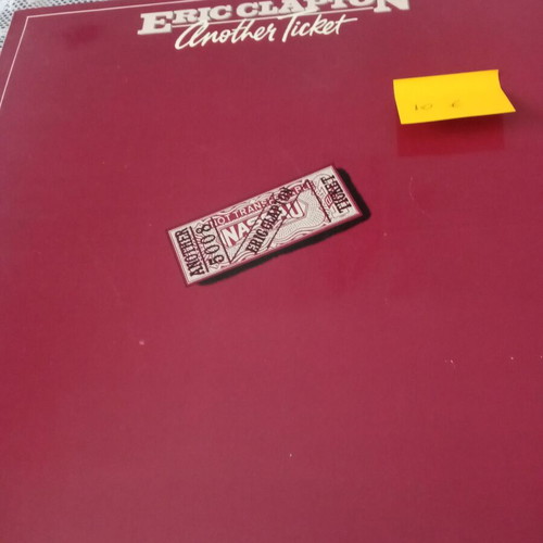 Eric Clapton Another Ticket record used, rock