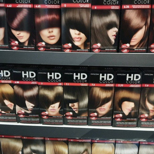 Hd hair dye new, available in all shades