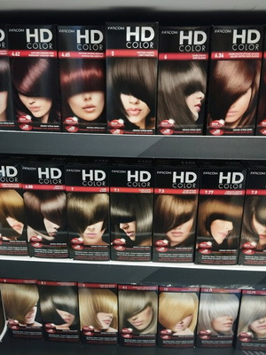 Hd hair dye new, available in all shades