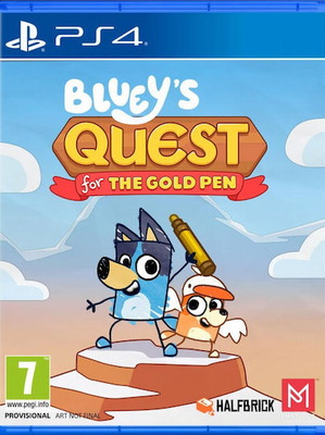 Bluey's Quest for the Gold Pen PS4 new PAL