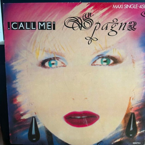 Spagna Call Me 12'' Maxi Single used