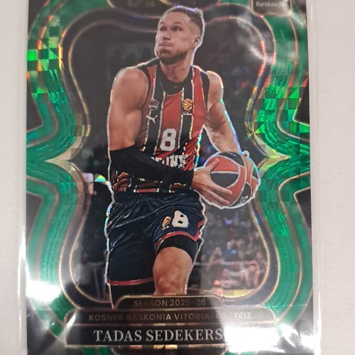 Panini Select Tadas Sedekerskis Euroleague Card new