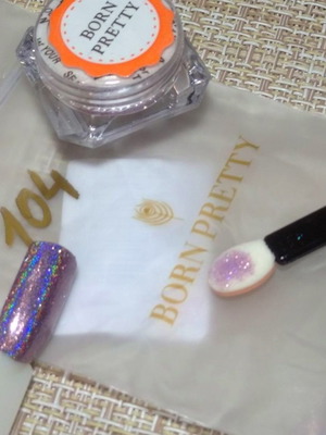Σκόνη Born Pretty No - 104 Magic Powder Mirror Effect Nail νέα