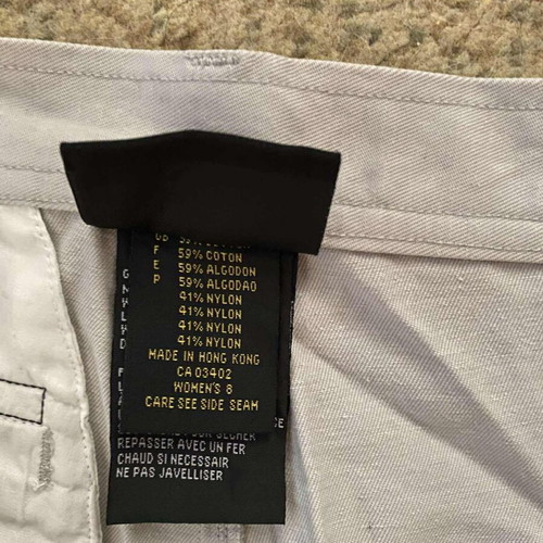 Harley Davidson Pants size 8 small like new, white