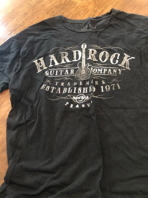 Hard.Clo men's t-shirt used, size L, black