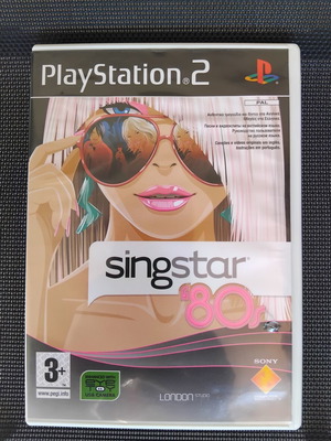 SingStar '80s PS2 game