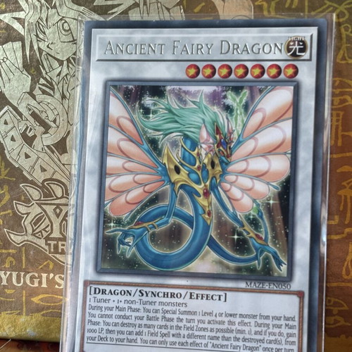 Yu-Gi-Oh! Ancient Fairy Dragon card