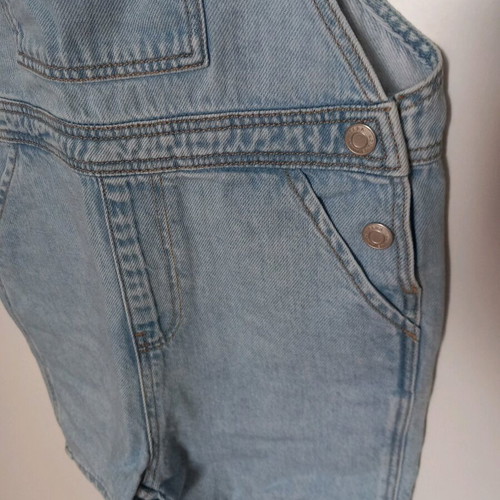 Zara denim salopette new for 5-6 years old girl, blue