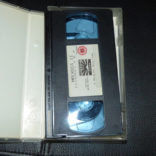 Macross II Episodes Three & Four anime videocassette used