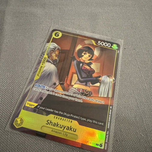 One Piece TCG Shakuyaku card OP14-107