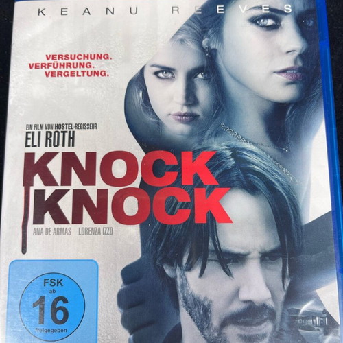 Knock Knock Blu-ray like new, thriller