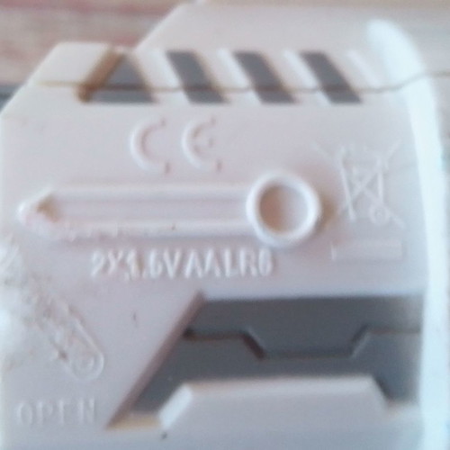 Space Guardian laser gun used
