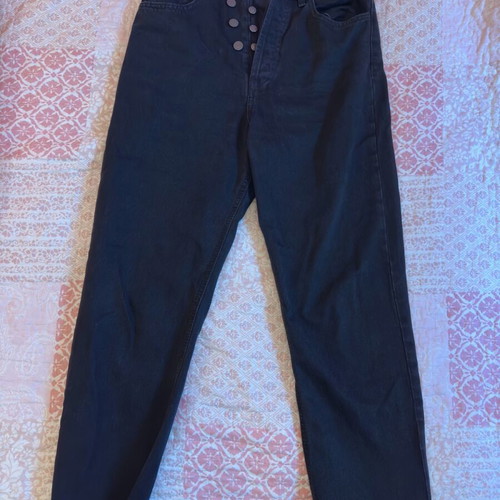 Salt & Pepper jeans like new, size M 38 10, black