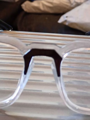 Glasses for Myopia Minus 1 Diopter New, Black and White