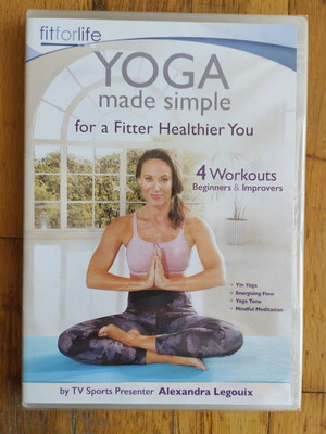 DVD Yoga made simple for a Fitter Healthier You σφραγισμένο με υπότιτλους