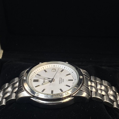 Seiko Perpetual Calendar men's watch like new, stainless steel