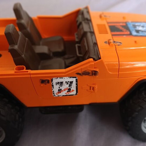 Bruder Jeep Cross Country Racer toy car like new