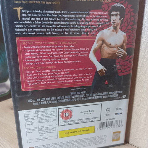 Enter the Dragon DVD with English subtitles, like new