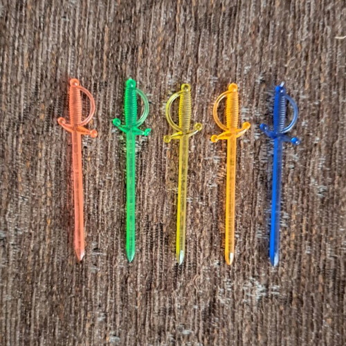 Pirate party supplies new with 48 toothpicks and 7 balloons