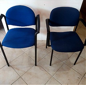 Σετ 2 καρέκλες επισκέπτη 79x56x44