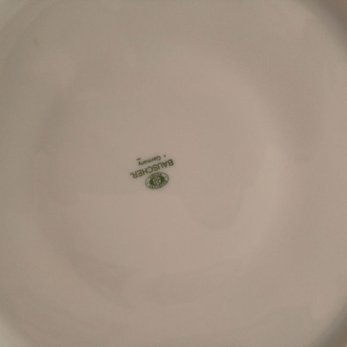 Bauscher Weiden Germany 32 cm plate set of 6