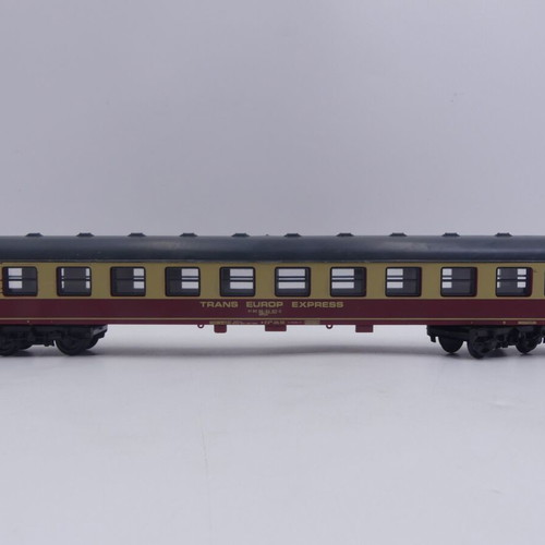 LIMA Trans Europ Express miniature train HO scale 11'' used