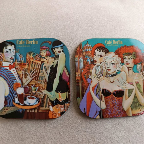 Cafe Berlin coaster set new