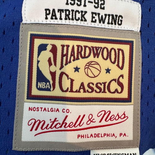 New York Knicks Mitchell & Ness Swingman Jersey Road Patrick Ewing 1991-92 new