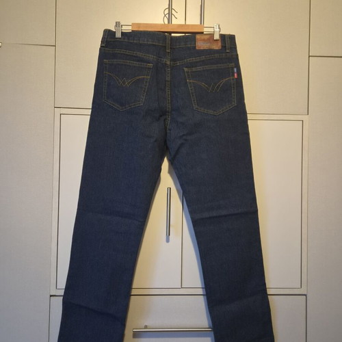 King Wolf men's jeans size 48 blue black new with stretch