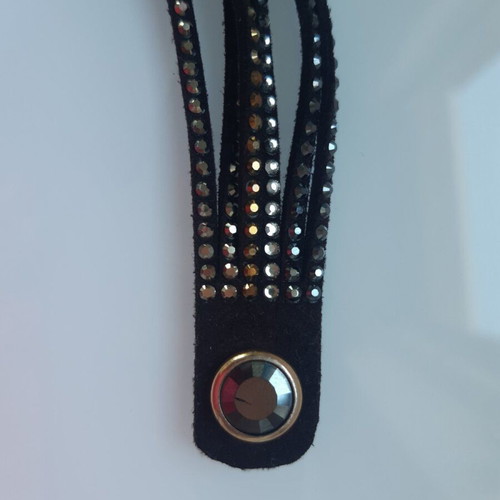 Jewelry with rhinestones for neck or wrist