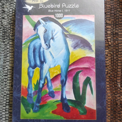Bluebird Puzzle Blue Horse I 1911 1000 pieces new, sealed