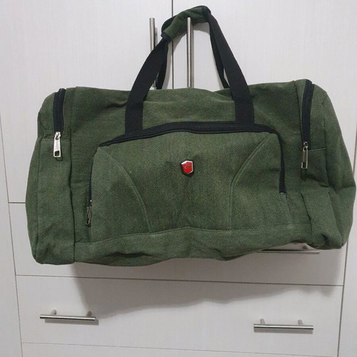 Handbag like new, practical and durable with black straps