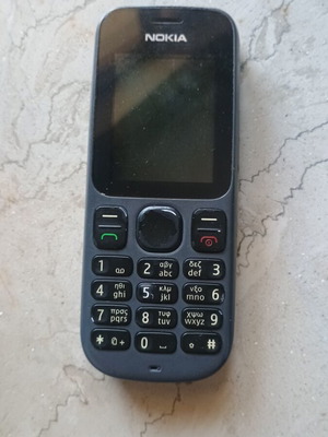 Nokia 100 used, fully functional, gray, Dual SIM