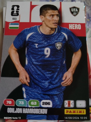 Panini Adrenalyn XL FIFA World Cup 2026 sticker No511