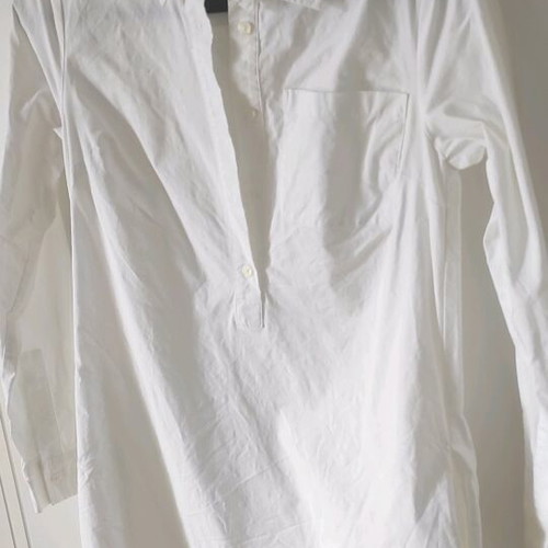 Michael Kors women's shirt dress white like new, size XS