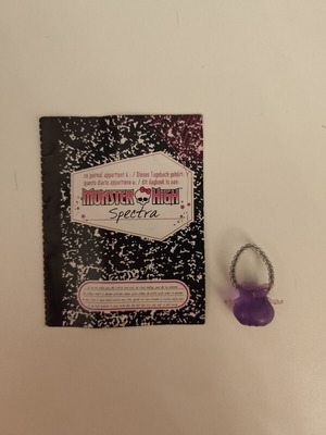 Monster High Spectra Vondergeist Signature Wave 1 diary and bag like new