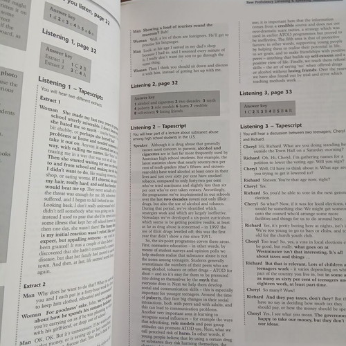 New Proficiency Listening & Speaking used English book