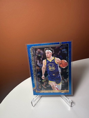 Brandon Podziemski Blue Foil Topps Flagship 2025-2026 Colour Match καινούργιο