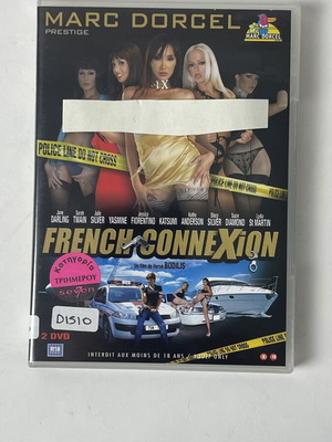 French Connexion DVD used, Marc Dorcel Prestige adult collector edition 2 DVDs