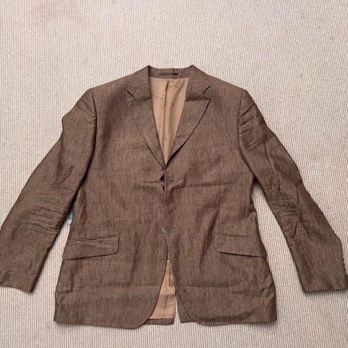 Linen jacket size 58 like new