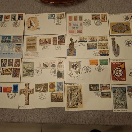 203 ΦΠΗΚ stamp collection like new, 1960-1989