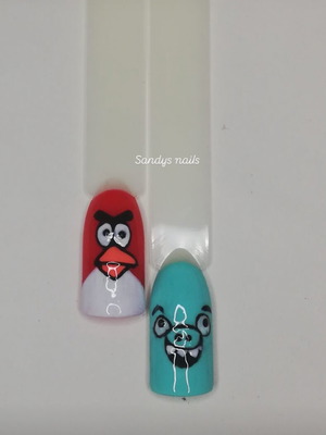 Press On Nails cartoon new set of 10 pieces
