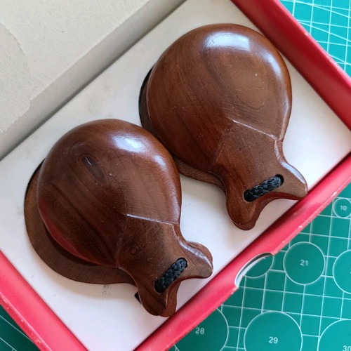 Castanets traditional wooden Spanish new