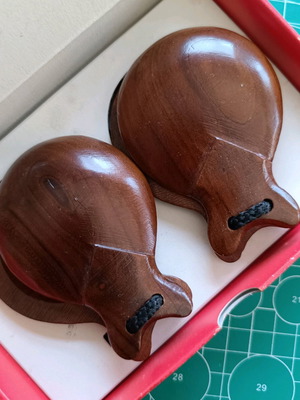 Castanets traditional wooden Spanish new