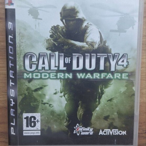 Call of Duty 4 Modern Warfare game for Sony PlayStation 3 like new