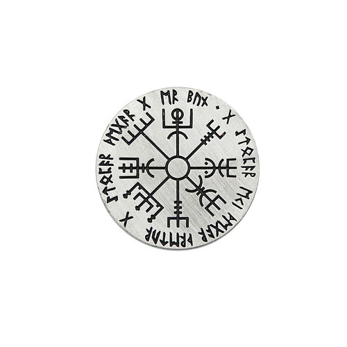 Viking Rune Compass Coin new, collector's souvenir