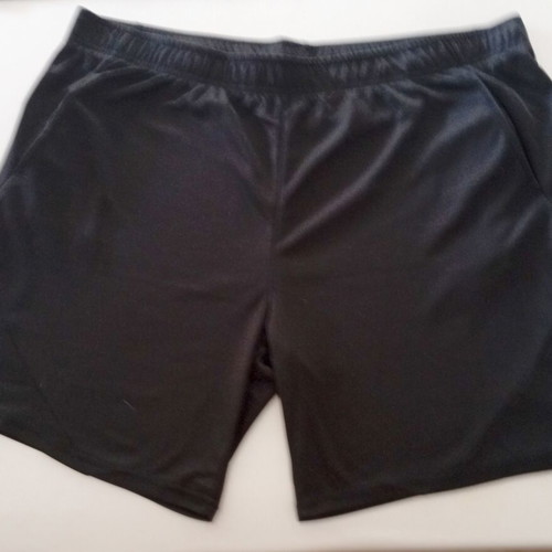 Athletic shorts, size XXL, black